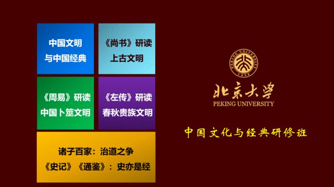 北京大學中國文化與經典研修班